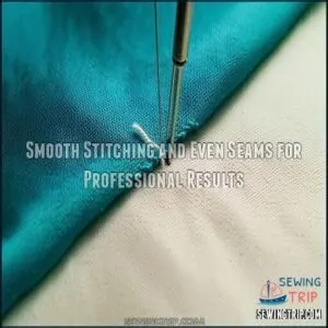 Smooth Stitching and Even Seams for Professional Results