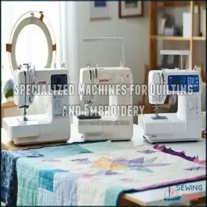 Specialized Machines for Quilting and Embroidery