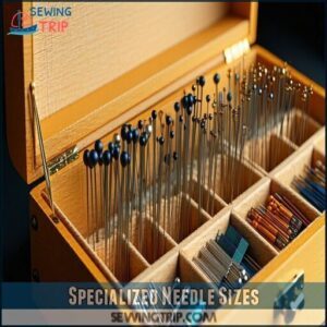 Specialized Needle Sizes