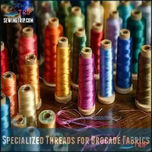 Specialized Threads for Brocade Fabrics