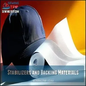 Stabilizers and Backing Materials