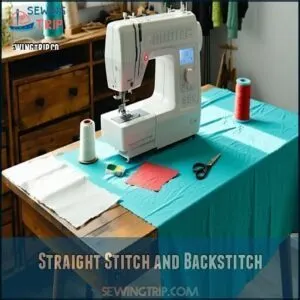 Straight Stitch and Backstitch
