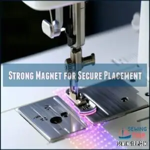 Strong Magnet for Secure Placement