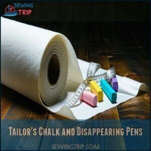Tailor's Chalk and Disappearing Pens Tailor's Chalk and Disappearing Pens