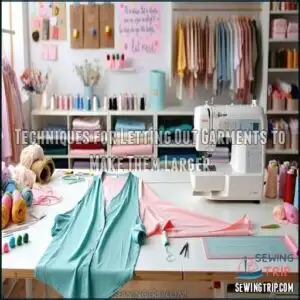 Techniques for Letting Out Garments to Make Them Larger