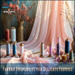 Thread Properties for Delicate Fabrics