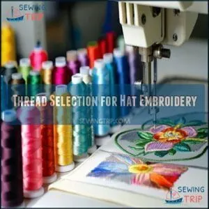 Thread Selection for Hat Embroidery