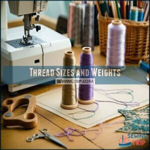 Thread Sizes and Weights