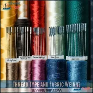 Thread Type and Fabric Weight