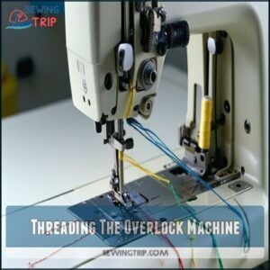 Threading The Overlock Machine