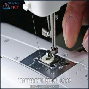 Tightening Needle Clamp Tightening Needle Clamp