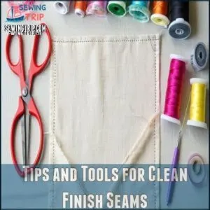 Tips and Tools for Clean Finish Seams