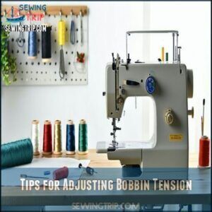 Tips for Adjusting Bobbin Tension Tips for Adjusting Bobbin Tension
