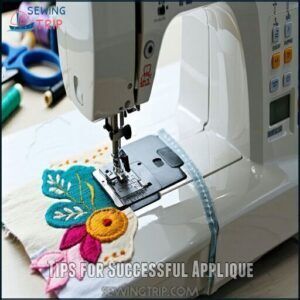 Tips for Successful Applique Tips for Successful Applique