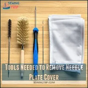 Tools Needed to Remove Needle Plate Cover