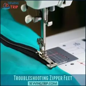 Troubleshooting Zipper Feet