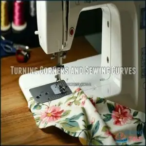 Turning Corners and Sewing Curves