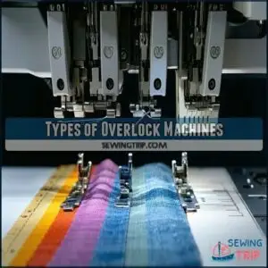 Types of Overlock Machines
