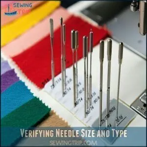 Verifying Needle Size and Type Verifying Needle Size and Type