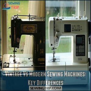 Vintage Vs Modern Sewing Machines: Key Differences