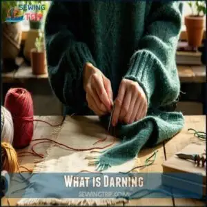 What is Darning