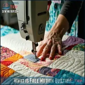 What is Free Motion Quilting
