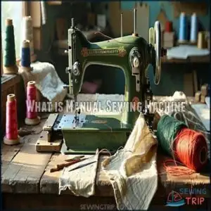 What is Manual Sewing Machine