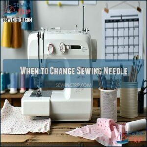 When to Change Sewing Needle