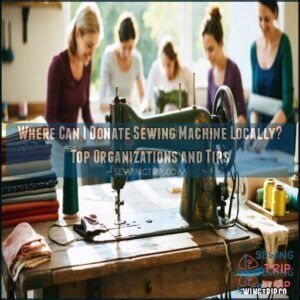 where can i donate sewing machine where can i donate sewing machine