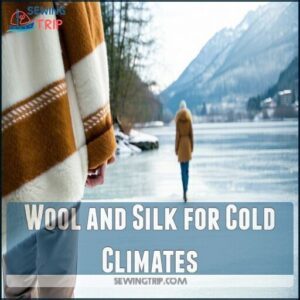 Wool and Silk for Cold Climates