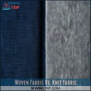 Woven Fabric Vs. Knit Fabric Woven Fabric Vs. Knit Fabric