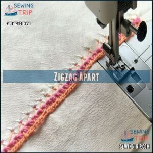 Zigzag Apart Zigzag Apart
