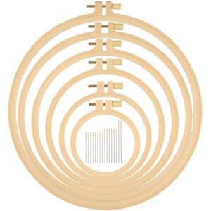 Sewing Machine Free Motion Embroidery: Setup, Tips & Top Tools 10 6 Pcs Embroidery Hoop 6 B0BXDFNQGT