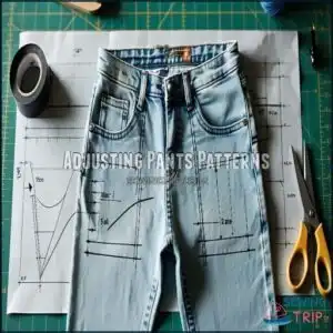 Adjusting Pants Patterns