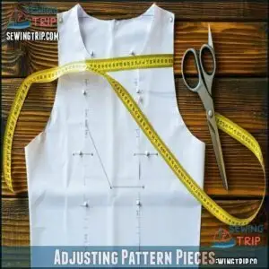Adjusting Pattern Pieces