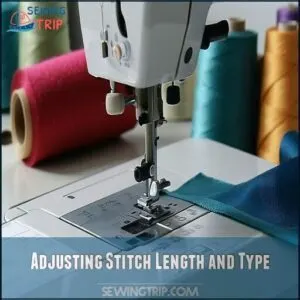 Adjusting Stitch Length and Type