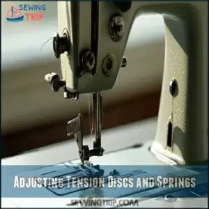 Adjusting Tension Discs and Springs