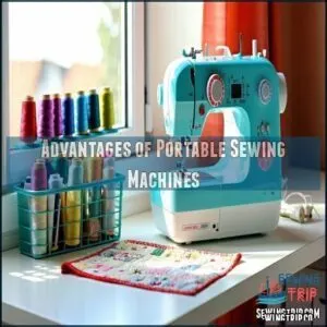 Advantages of Portable Sewing Machines