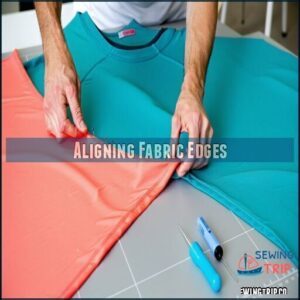 Aligning Fabric Edges Aligning Fabric Edges