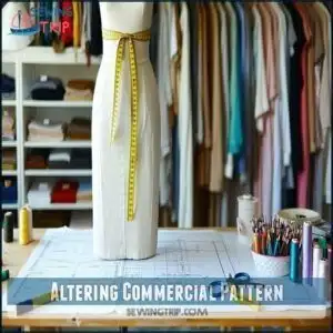 Altering Commercial Pattern