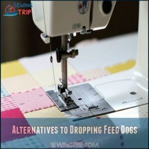Alternatives to Dropping Feed Dogs
