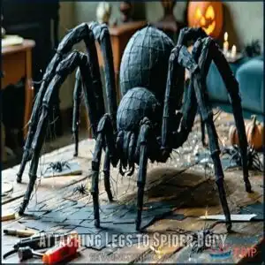 Attaching Legs to Spider Body