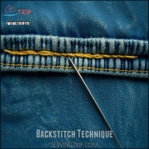 Backstitch Technique