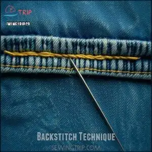 Backstitch Technique