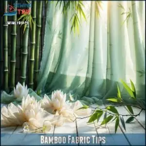 Bamboo Fabric Tips