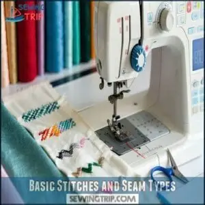 Basic Stitches and Seam Types