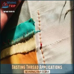 Basting Thread Applications