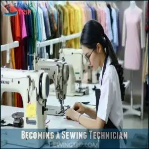 Becoming a Sewing Technician