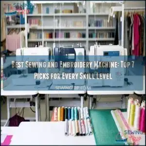 best sewing and embroidery machine