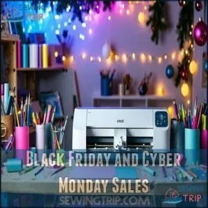 Black Friday and Cyber Monday Sales
